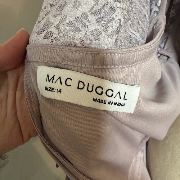 Mac Duggal Lavender Sequin Floral Gown size 14 NWT $698 - Picture 12 of 12